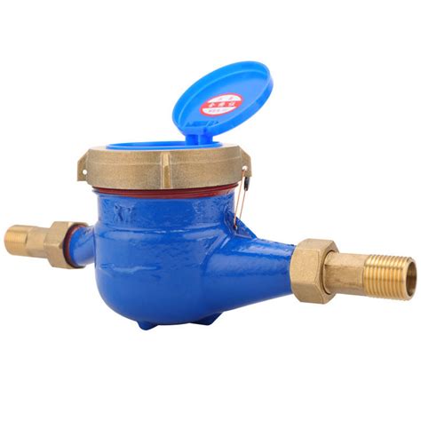 Multi Jet Liquid Sealed Brass Body Water Meter China Multi Jet Water