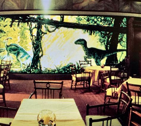 Something Has Survived — Visitor Center dining room mural - Jurassic ...