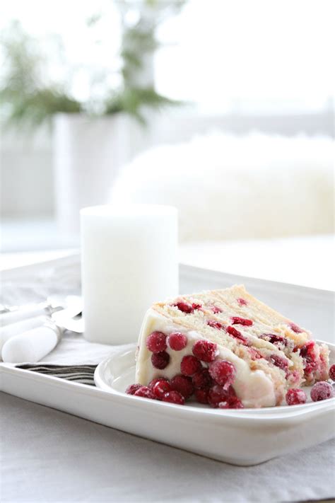 Naked Sugared Cranberry Cake Just A Smidgen