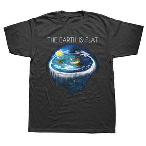 Flat Earth T Shirt Map Model Firmament Dome Sheol Unisex Hot Etsy