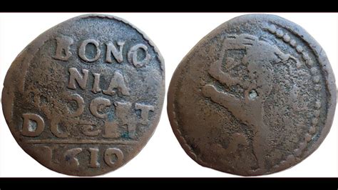 Quattrino Coin Of Bologna Italy Bononia Docet Youtube