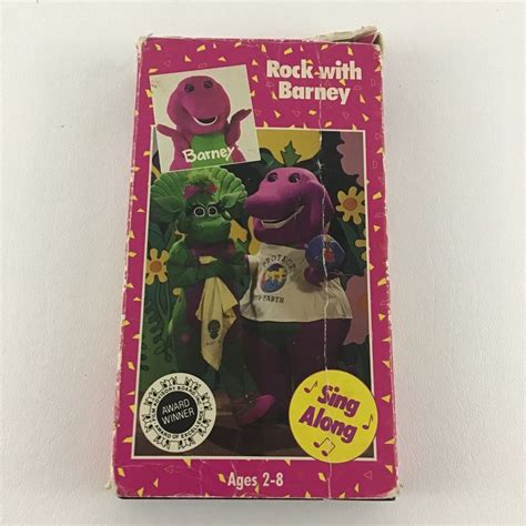 Barney And The Backyard Gang Rock With Barney Vhs