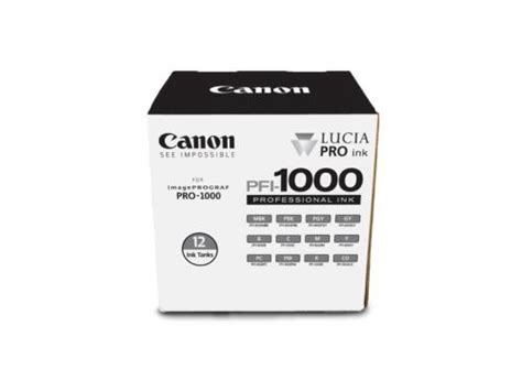 Canon Pfi Ink Lucia Pro Pack For Imageprograf Pro