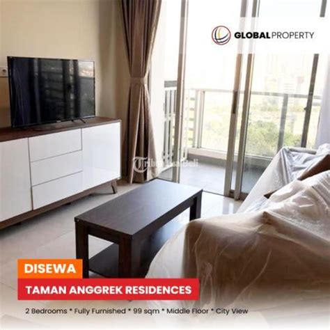 Disewakan Fully Furnished Bagus Bed Middle Floor At Taman Anggrek