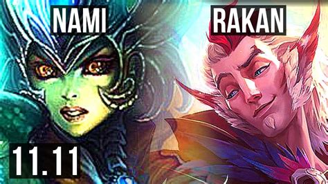 Nami Draven Vs Rakan Tristana Support M Mastery Na