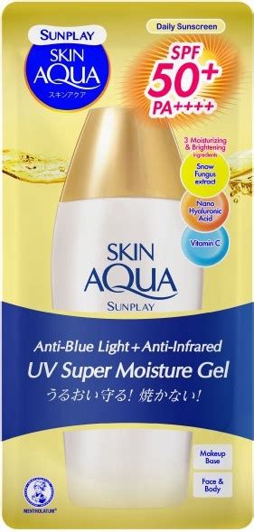 Rohto Mentholatum Sunplay Skin Aqua Super Moisture Gel Spf50 Pa