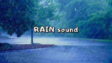 Relaxing Rain Sound For Bedtime Rain Sounds For Sleeping 1 Hour Youtube