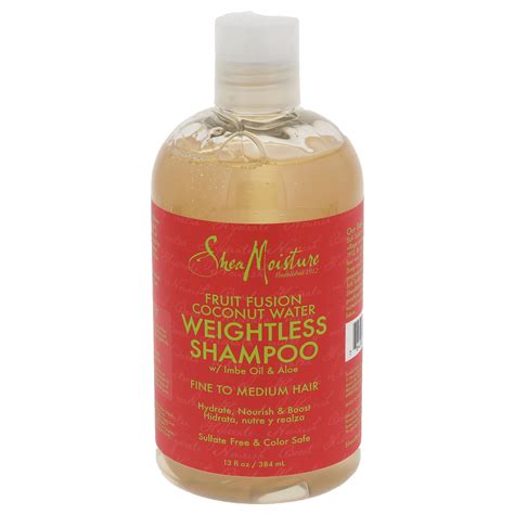 Shea Moisture Fruit Fusion Coconut Water Weightless Shampoo Shop