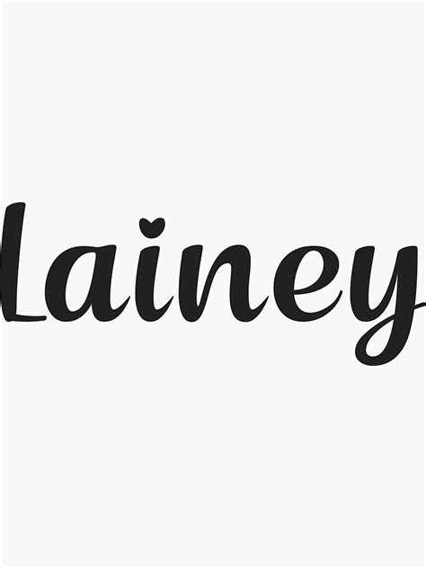 Lainey Sticker For Sale By 99posters Redbubble