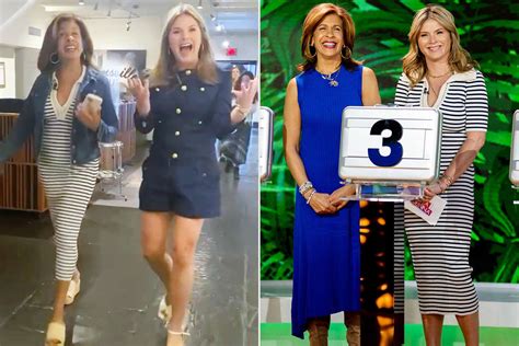 Hoda Kotb And Jenna Bush Hager’s Striped Midi Stress Is A Spring Staple