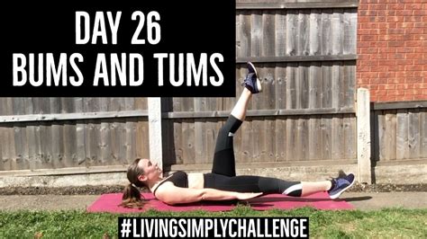 Day 26 Bums And Tums 30 Days Of 5 Minute Exercises For Your Waist And