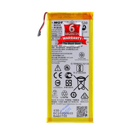 The Black Store Original Battery For Motorola Moto G5s G5s G5s Plus