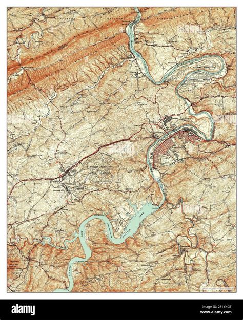 Radford virginia map Cut Out Stock Images & Pictures - Alamy