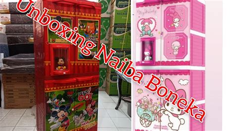 Cara Merakit Lemari Plastik Naiba Jumbo MSC Boneka Mickey Mouse YouTube