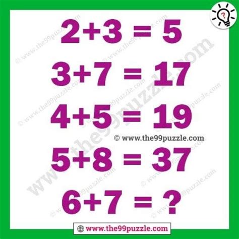 Brain teaser math puzzles for genius math puzzles – Artofit