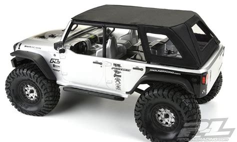 Pro Line Timberline Soft Top For Axials Scx10 Jeep Wrangler Unlimited