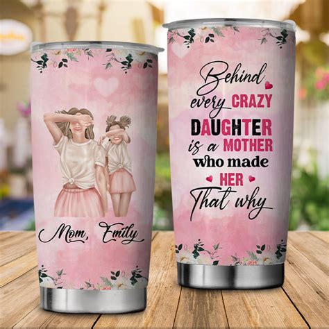 Mothers Day Happy Mothers Day Tumbler Mom And Daughter Tumbler Best