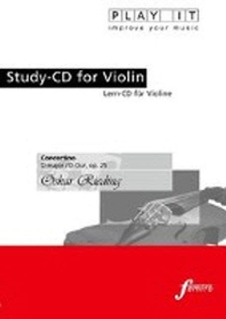 Study Cd For Violin Concertino D Dur Op Various