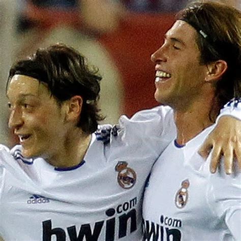 Mesut Ozil Sergio Ramos