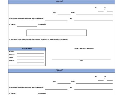 Formato De Pagare Word Pdf