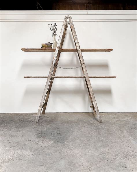 Vintage Ladder Shelf — East End Salvage