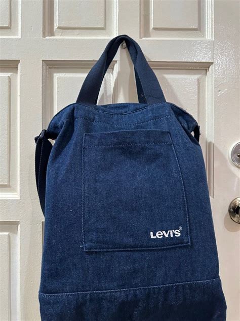 Levis Original Denim Tote Bag With Sling On Carousell