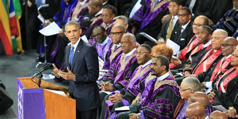 Watch Obama Lead A Powerful Rendition Of Amazing Grace At Clementa