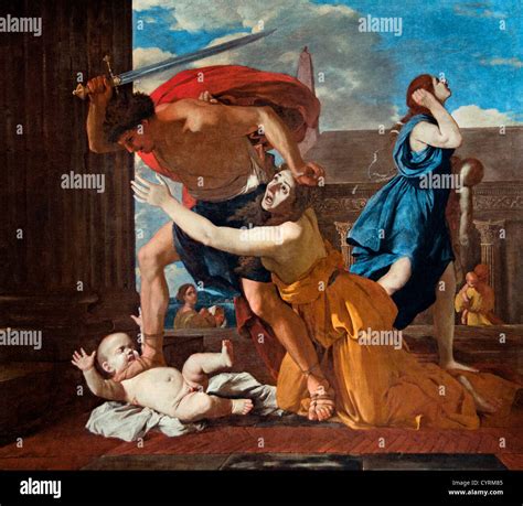 Massacre Of The Innocents Nicolas Poussin Hi Res Stock Photography And