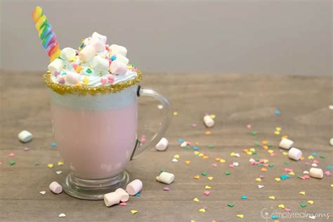 Unicorn Hot Chocolate Simply Real Moms