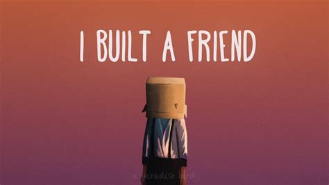 Alec Benjamin - I Built a Friend (Lyrics) Chords - Chordify