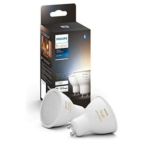 Philips Hue White Ambiance Ampoules Led Connect Es Gu Compatible