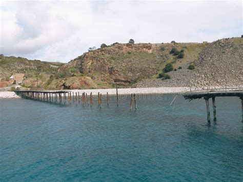 The Old Jetty At Rapid Baysouth Australia Stock Photo Image Of