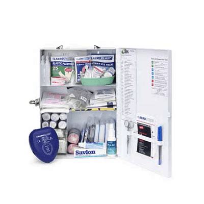 Workplace Response Kit 5 Wall Mount Cabinet Up To 100 Persons