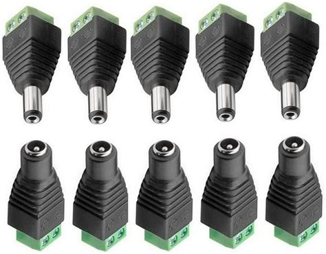 Erenline Dc Stecker Und Buchsen Set X Mm Schraubbar X