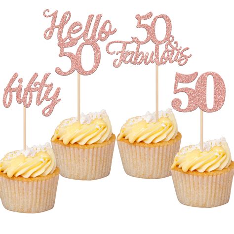 Cupcake Ideas 50th Birthday