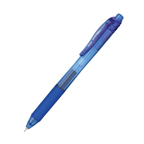 Energel X Retractable Liquid Gel Pen Blue Mm Penbln C Pentel