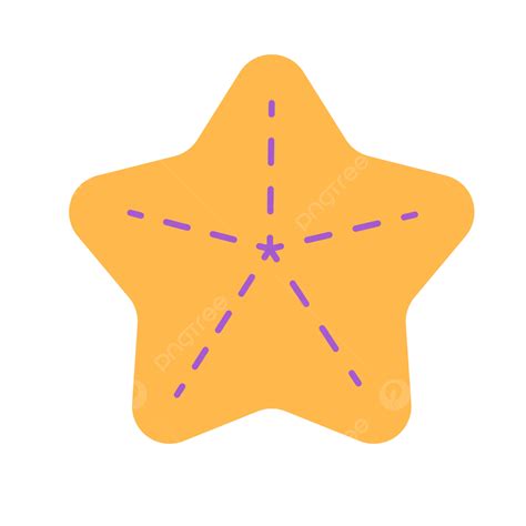 Estrella De Mar En La Playa De Verano Vector Png El Verano Playa