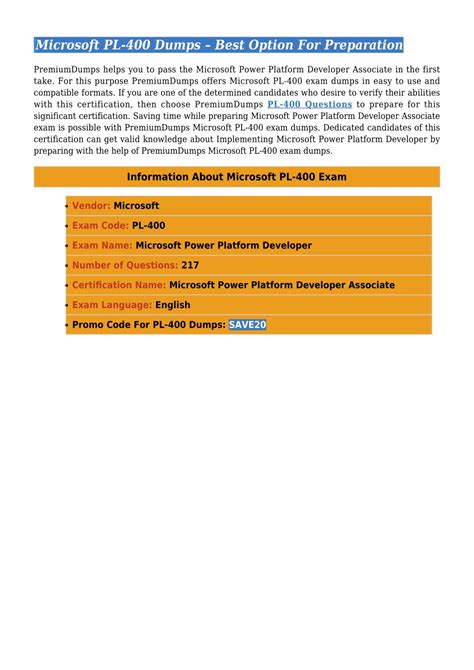 Ppt Microsoft Pl Dumps Get Updated Pl Exam