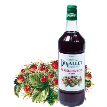 Sirop De Fraise Des Bois Bigallet