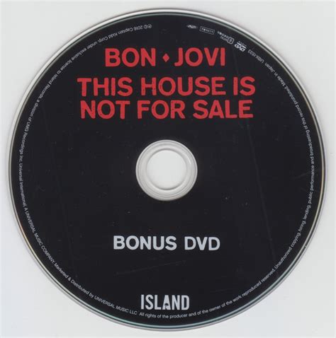 BON JOVI THIS HOUSE IS NOT FOR SALE SHM CD DVD DELUXE EDITION JAPAN