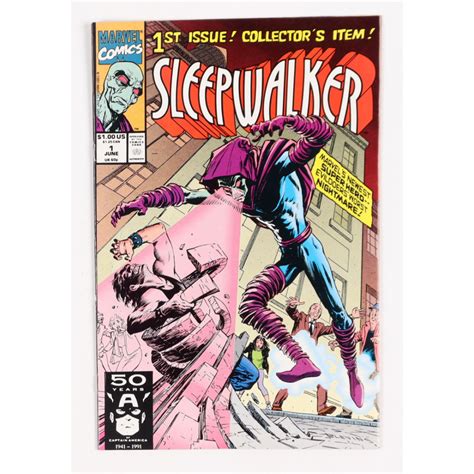 1991 "Sleepwalker" Issue #1 Marvel Comic Book | Pristine Auction