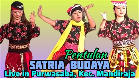 Pentulan Kuda Kepang Satria Budaya Ebeg Banyumasan Live In Purwasaba