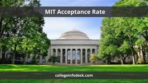 Mit Acceptance Rate Strategies And Insights For Admission Success