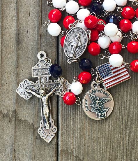 USA Rosary Patriotic Rosary Military Rosary Soldiers - Etsy