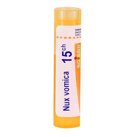 Boiron Nux Vomica Ch Tube Granules Univers Pharmacie