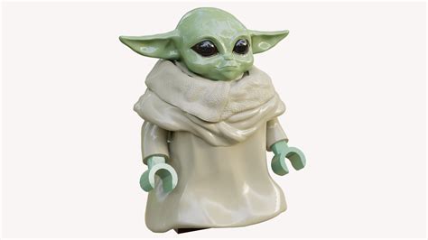 Archivo Stl Grogu Figura Personalizada Baby Yoda Bricks・plan De