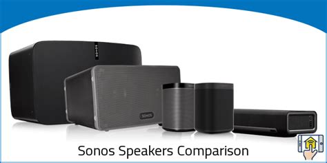 Sonos Speakers: Comparison Chart & Overview