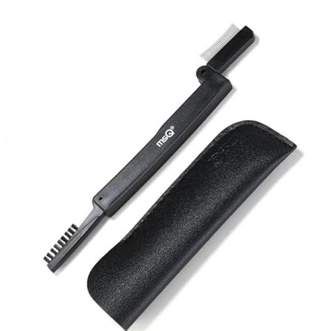 MSQ Peigne à cils séparateur de cils pliable Brosse à sourcils