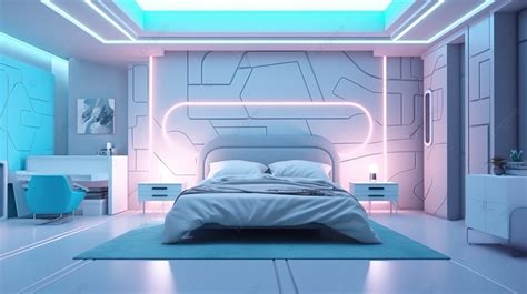 Fundo Design De Quarto Inspirado Em Neo Memphis Uma Visão Moderna Do