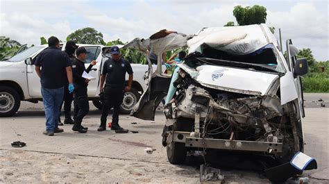 Dos Migrantes Muertos Deja Choque De Vehículos En Frontera Sur De